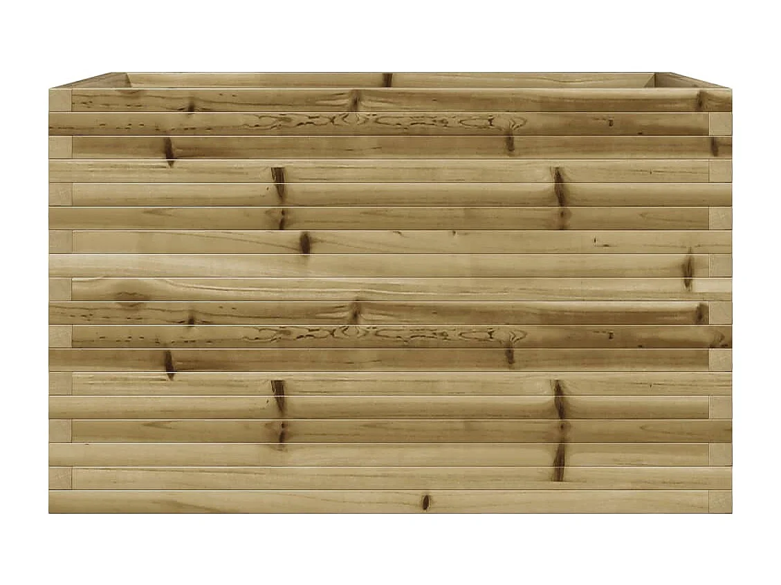 Jardinière 110x60x68,5 cm bois de pin imprégné