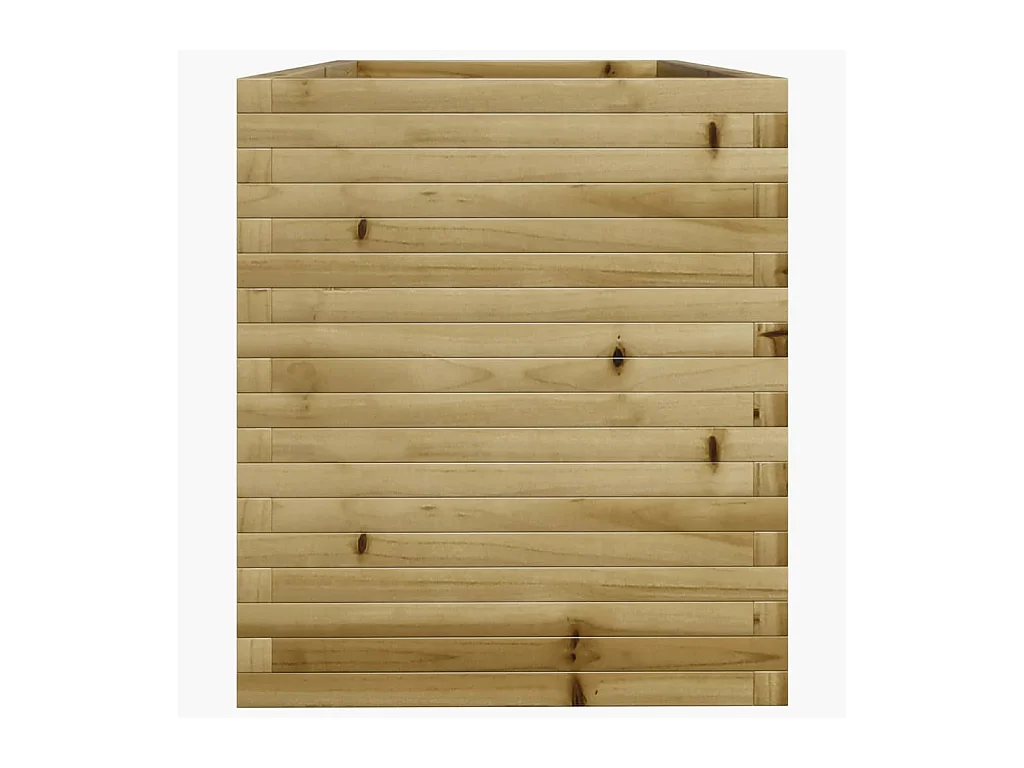 Jardinière 110x60x68,5 cm bois de pin imprégné