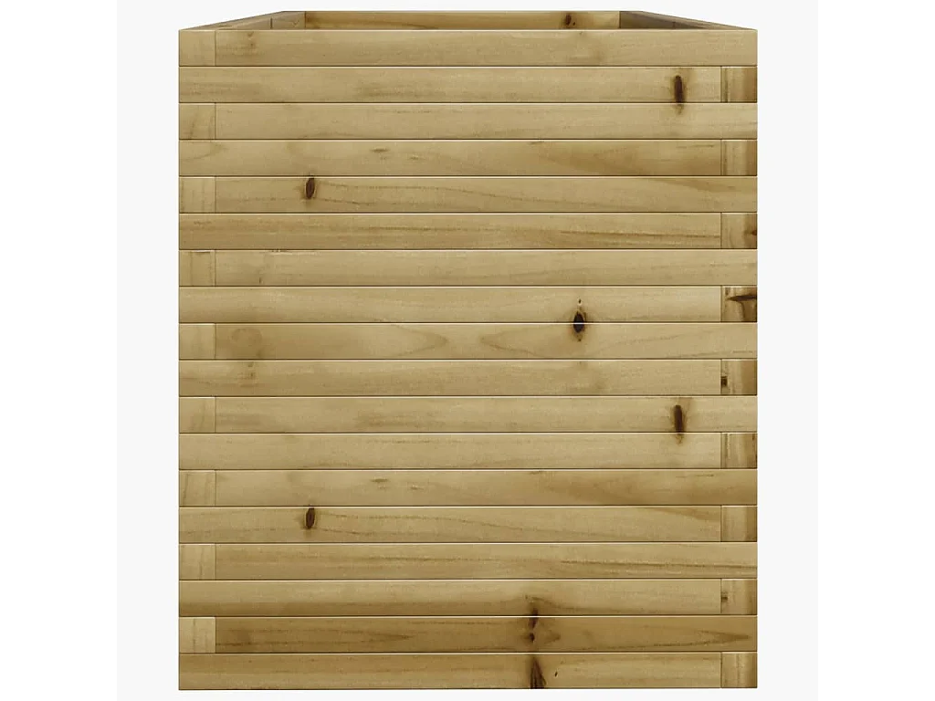 Jardinière 110x60x68,5 cm bois de pin imprégné