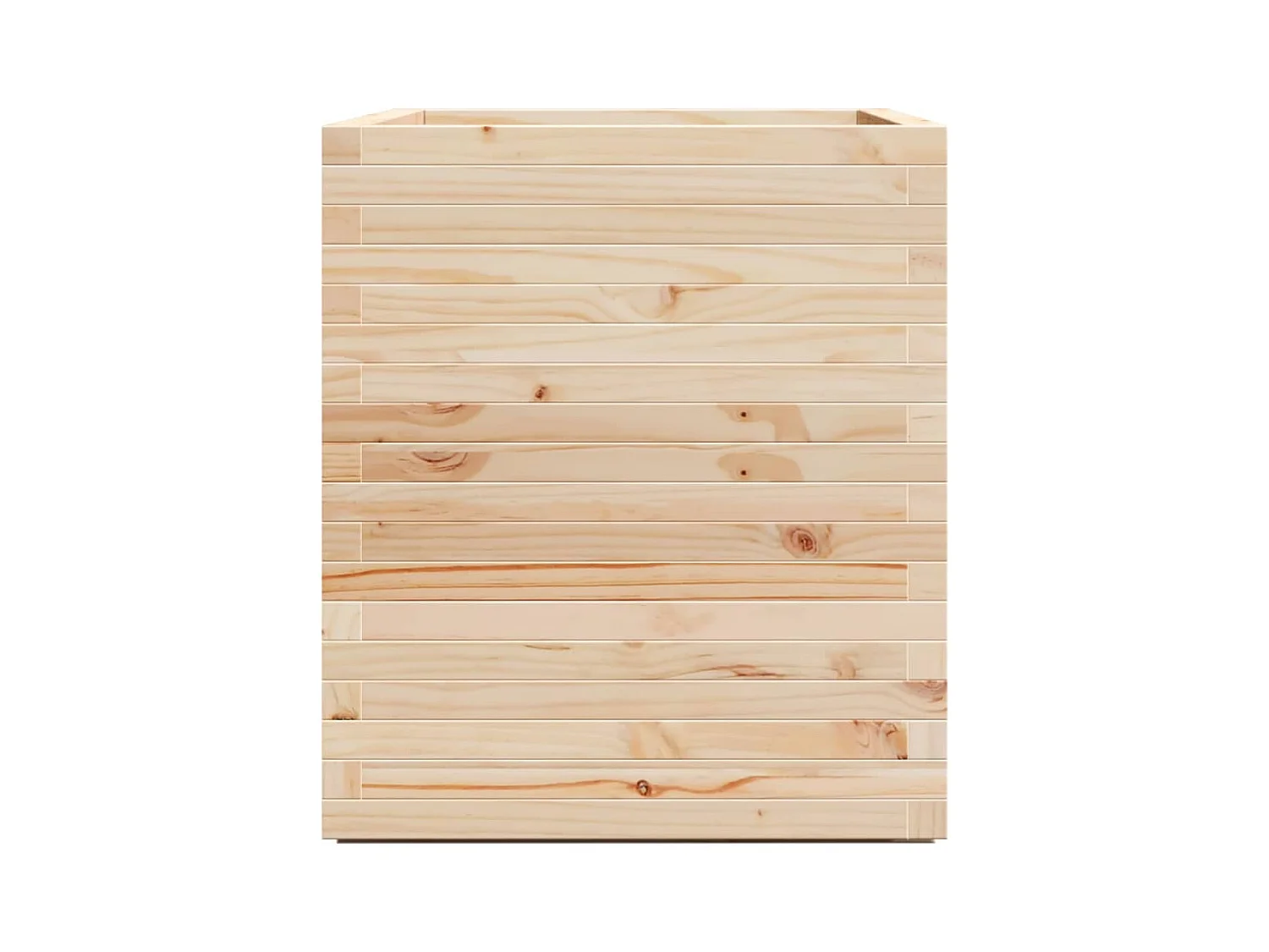 Jardinière 90x60x72 cm bois de pin massif
