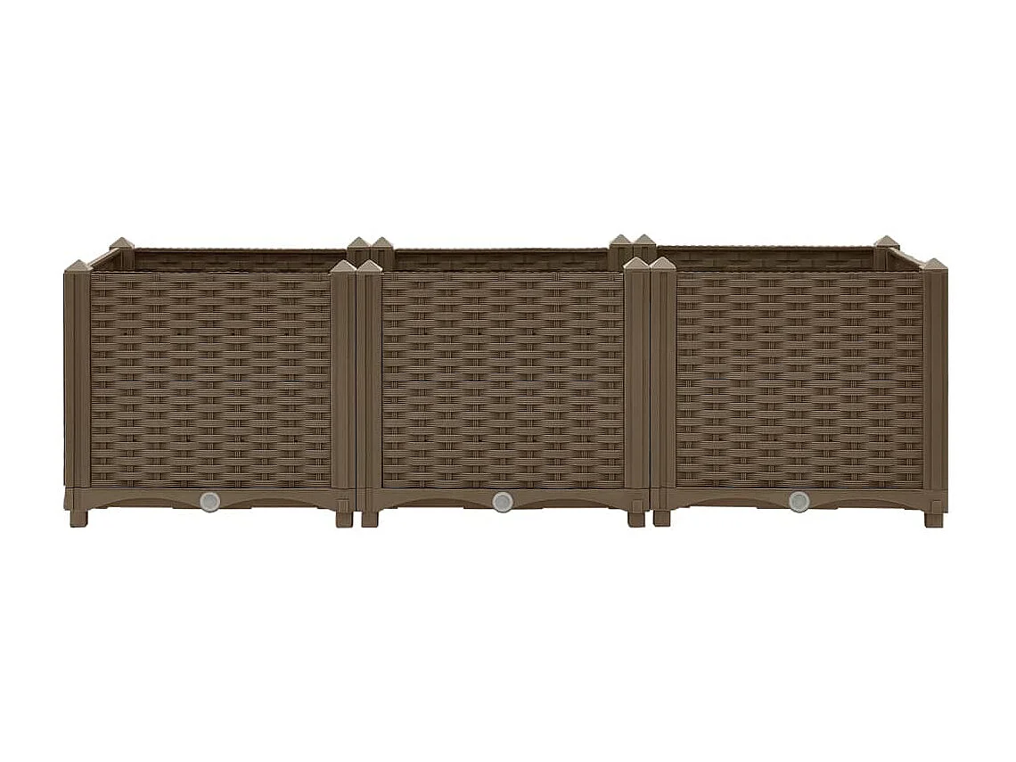 Lit surélevé 120x40x38 cm Polypropylène