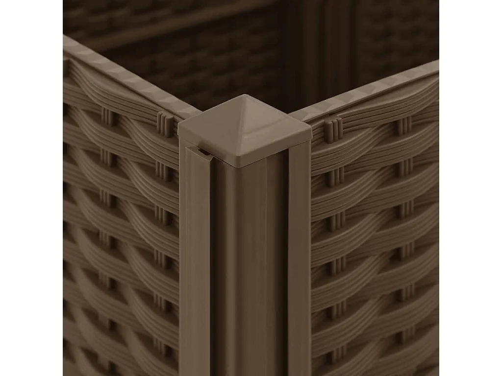 Lit surélevé 120x40x38 cm Polypropylène