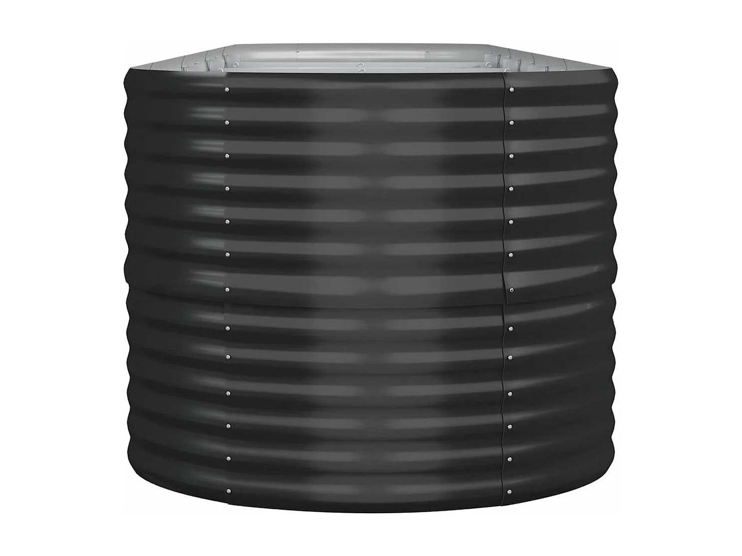 Lit surélevé de jardin Acier enduit de poudre Anthracite