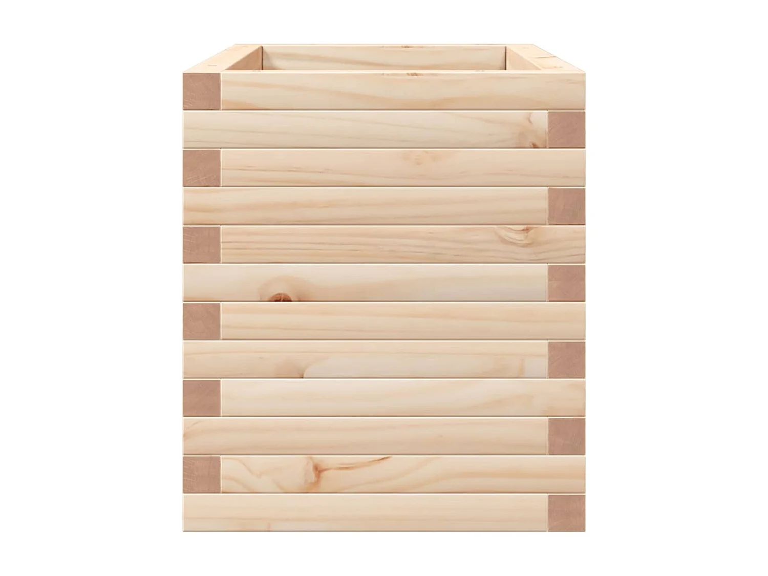 Jardinière 70x40x45,5 cm bois de pin massif