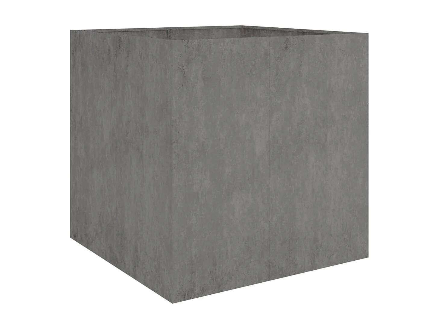 Jardinera de acero corten 80x80x80 cm