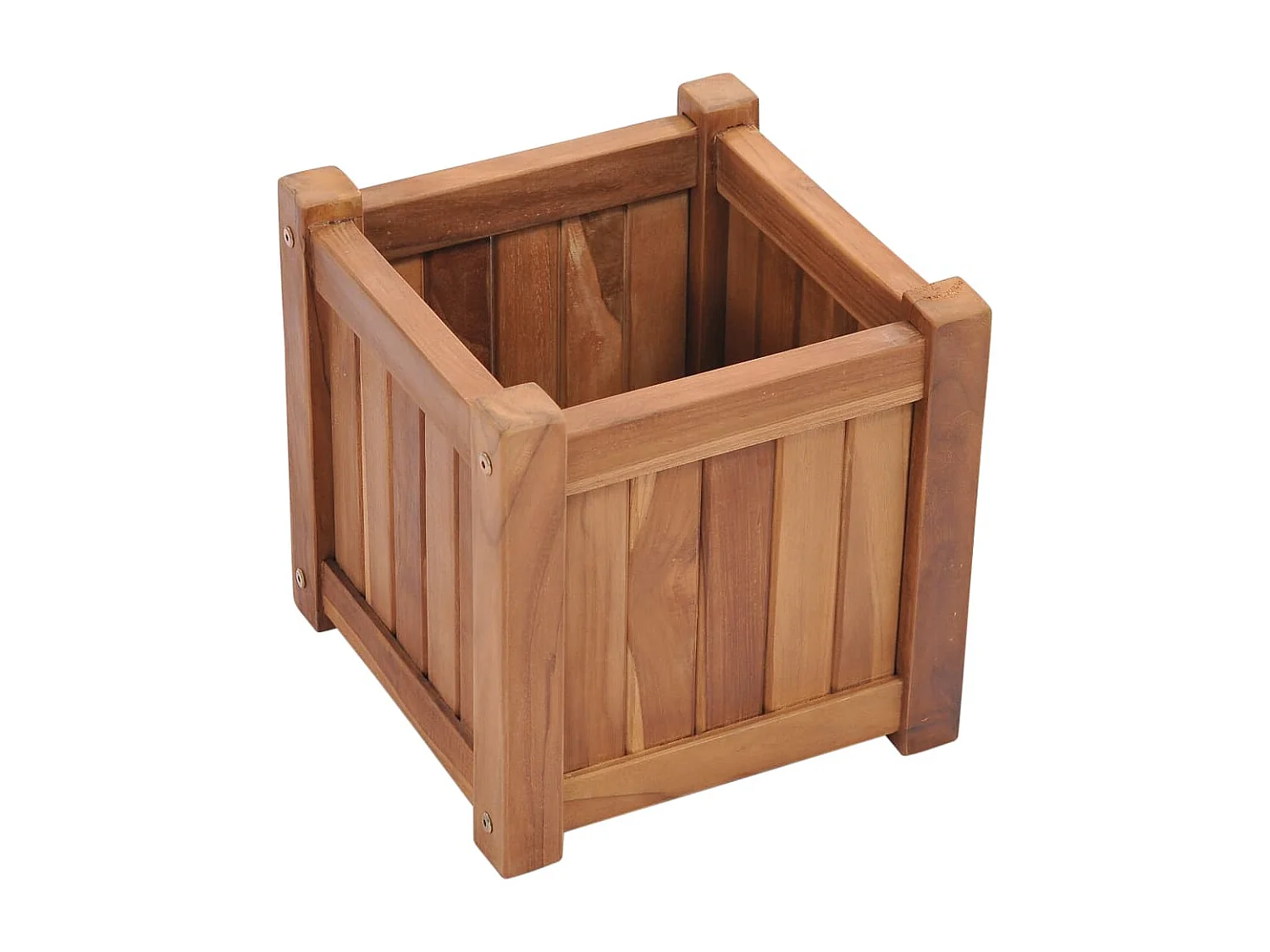 Lit surélevé 30x30x30 cm Bois de teck solide