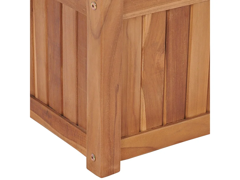 Lit surélevé 30x30x30 cm Bois de teck solide