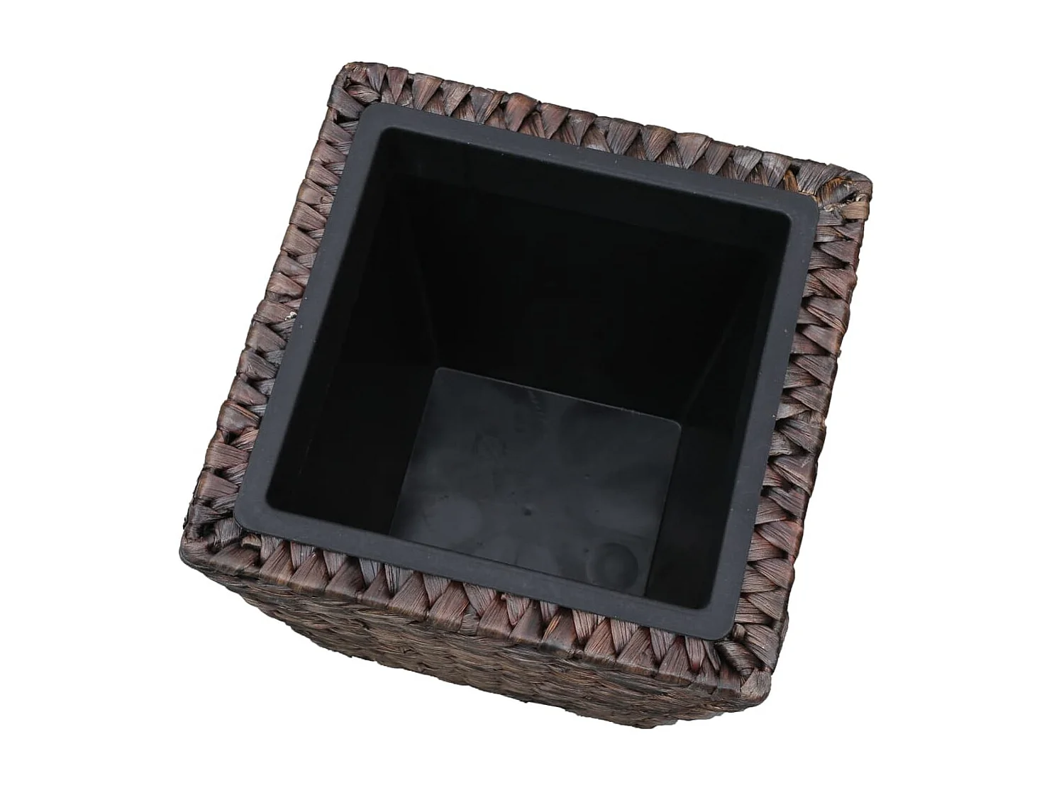 Conjunto de arriates 3 piezas jacinto de agua marrón