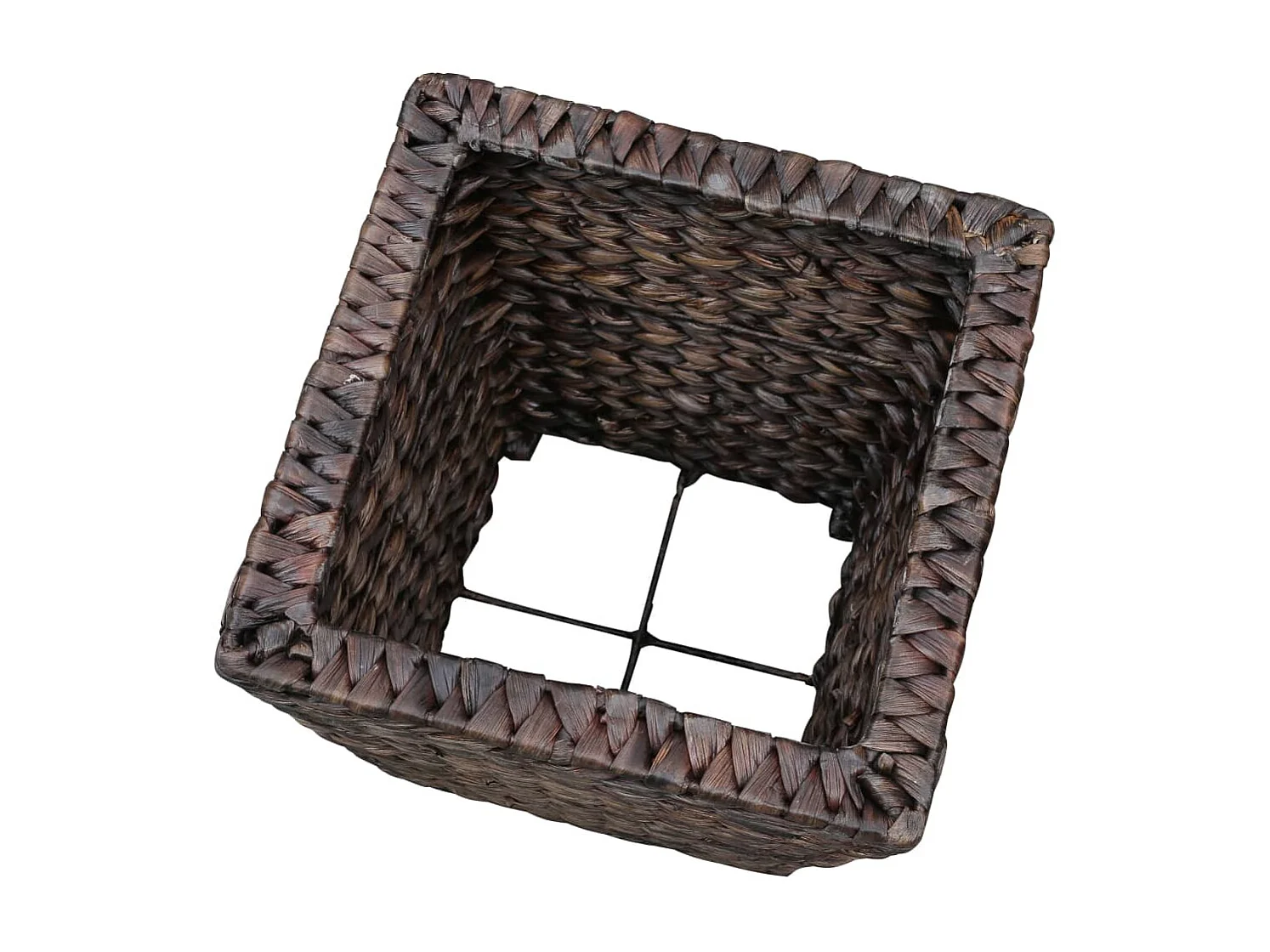 Conjunto de arriates 3 piezas jacinto de agua marrón