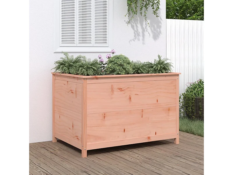 Lit surélevé de jardin 119,5x82,5x78 cm bois Douglas massif