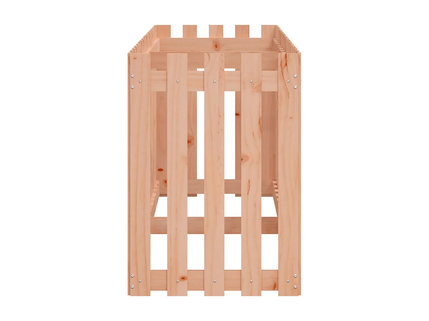 Lit surélevé de jardin design de clôture bois douglas massif