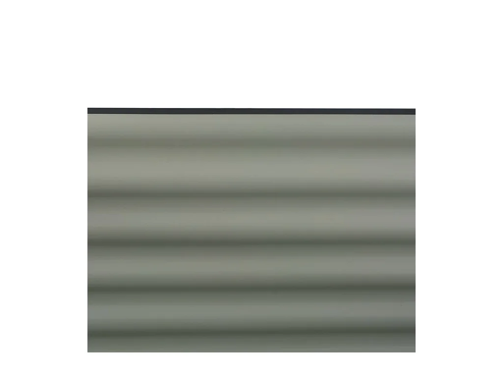 Canteiro elevado de jardim aço galvanizado 160x80x81cm cinzento