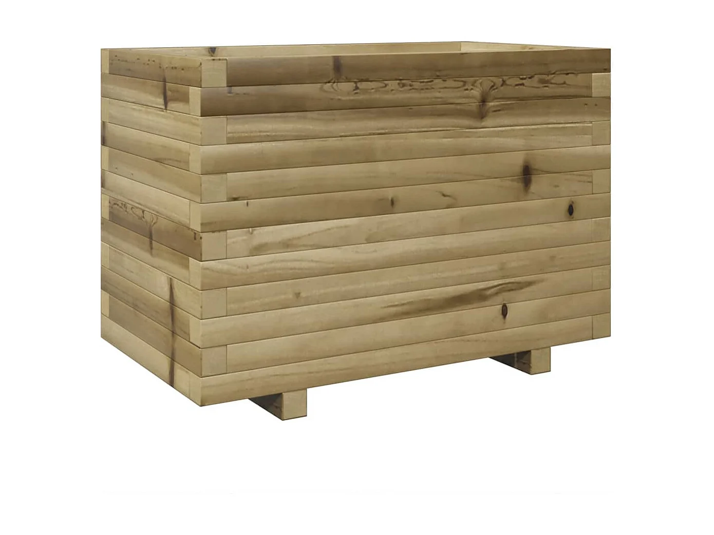 Jardinière 70x40x49,5 cm bois de pin imprégné