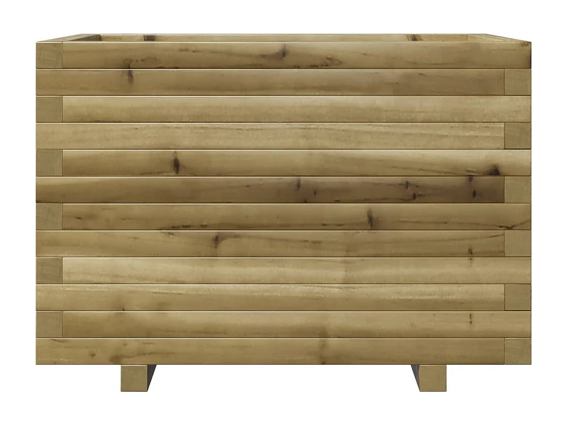 Jardinière 70x40x49,5 cm bois de pin imprégné