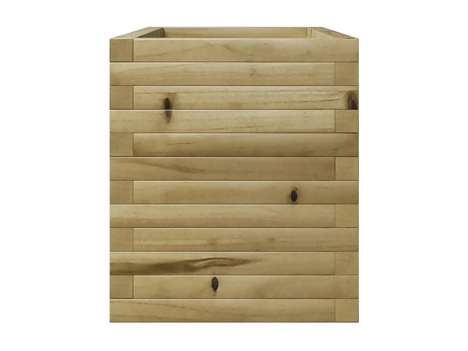 Jardinière 70x40x49,5 cm bois de pin imprégné