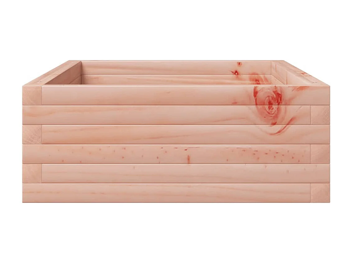 Jardinera madera maciza de abeto Douglas 110x60x23 cm