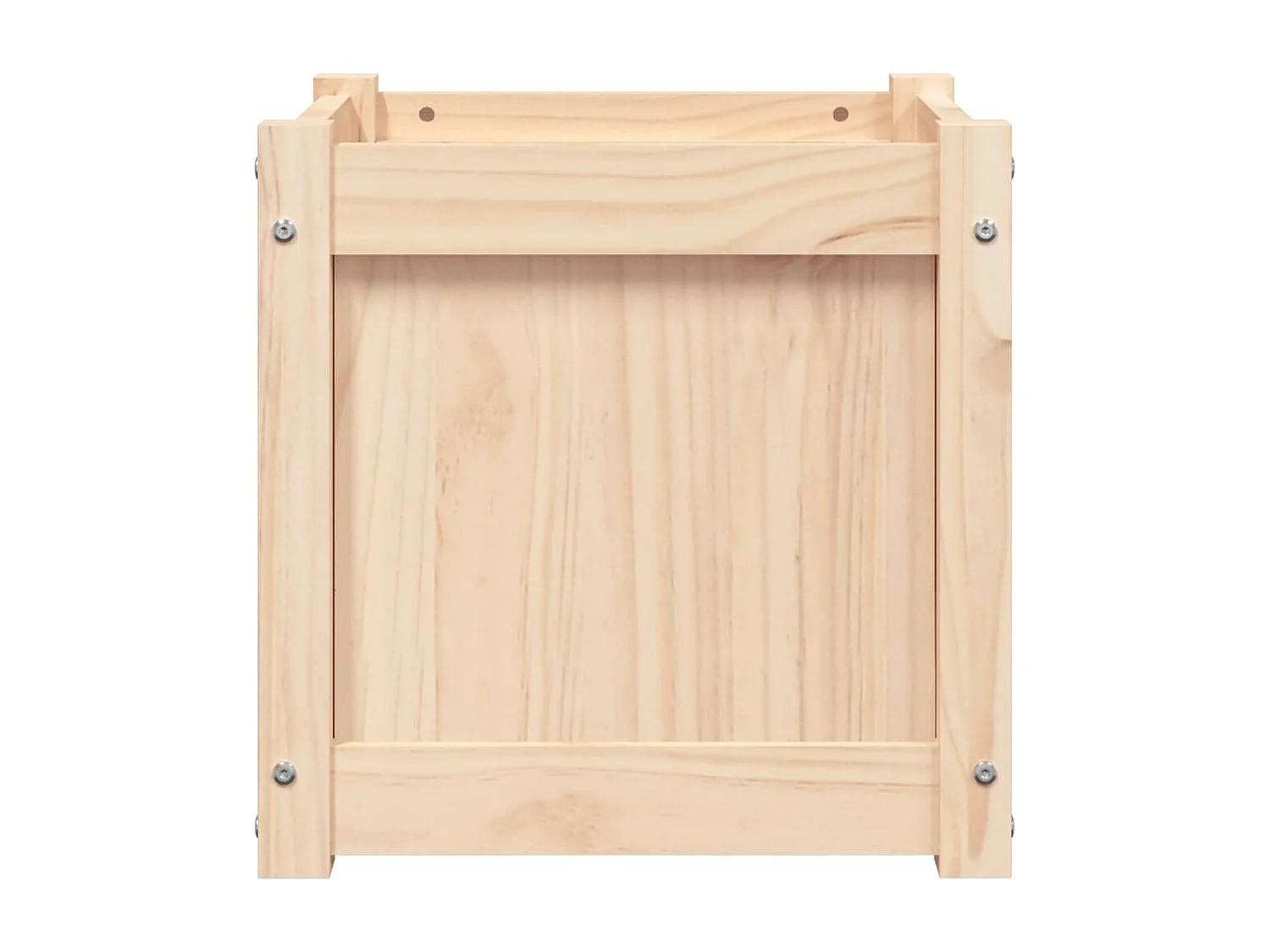 Jardinière 40x40x40 cm bois de pin massif