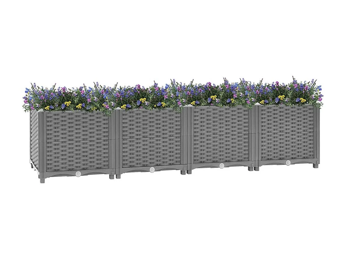 Arriate polipropileno 160x40x38 cm