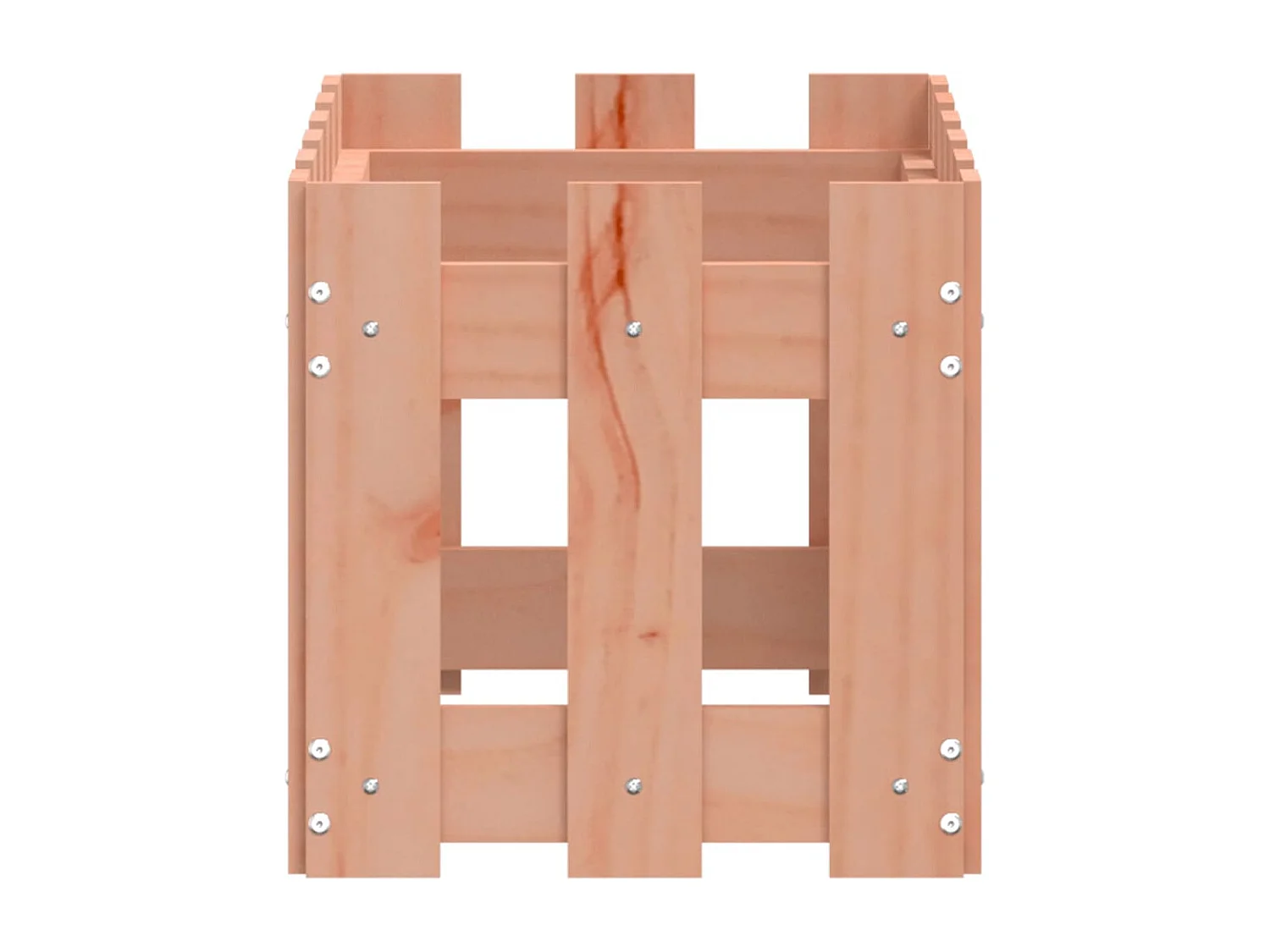 Jardinière avec design de clôture 60x30x30 cm douglas massif