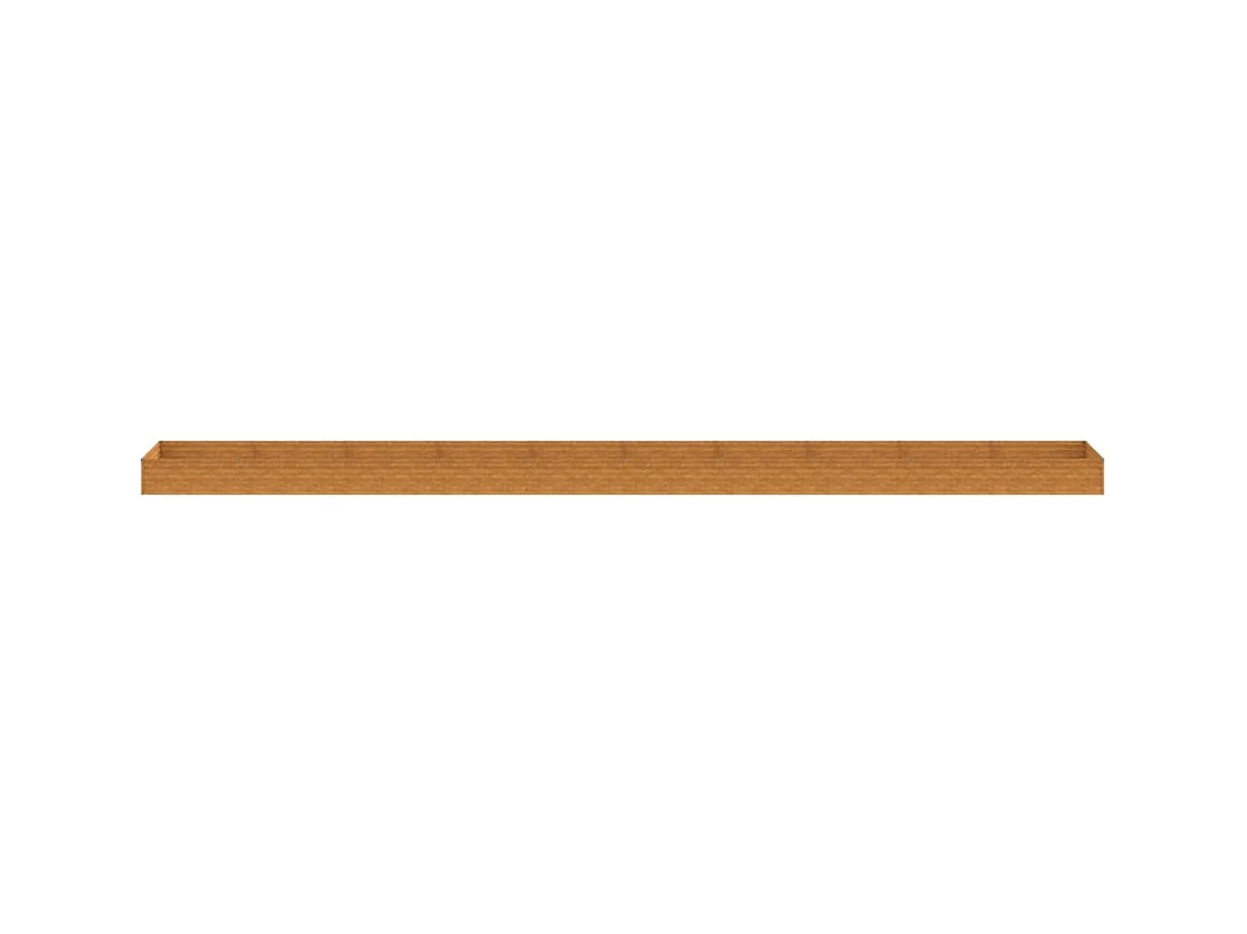 Jardinera acero corten 960x100x36 cm