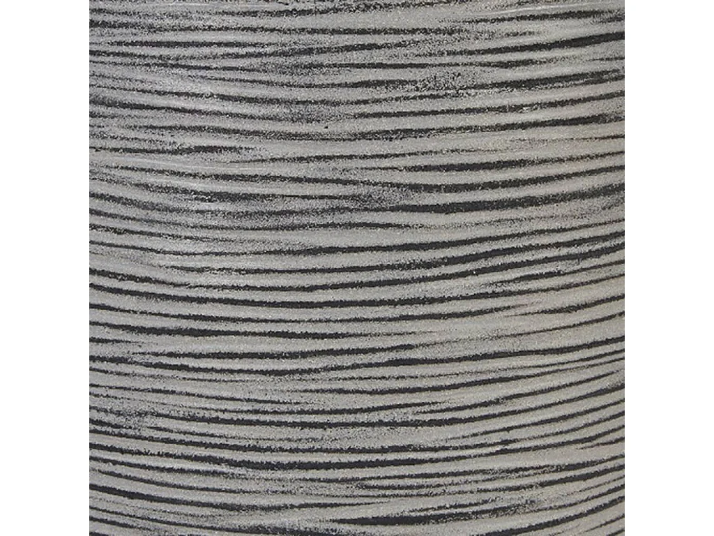 Vaso oval  Rib 43x41 cm antracite KOFZ933