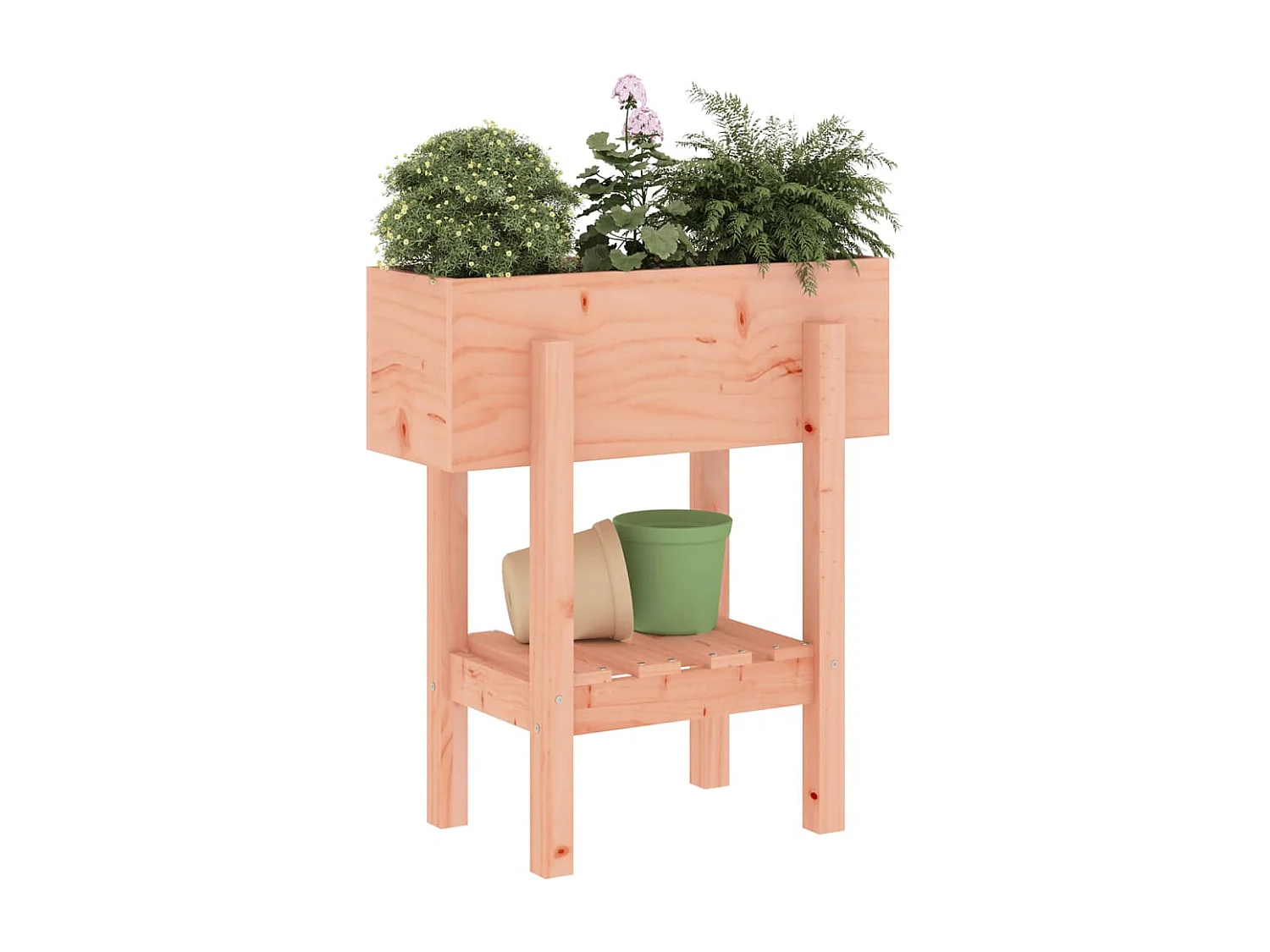 Jardinière 62x30x69 cm bois massif douglas