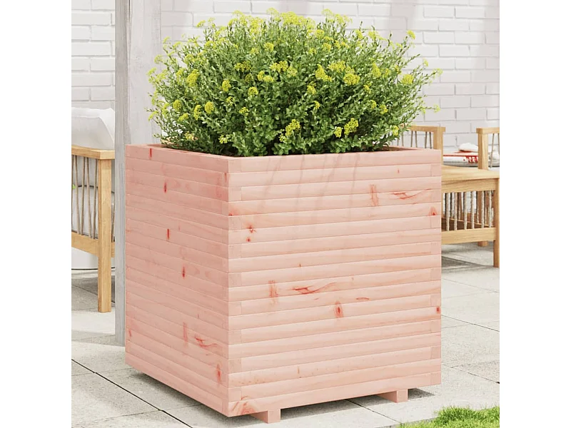 Jardinière 70x70x72,5 cm bois massif de douglas