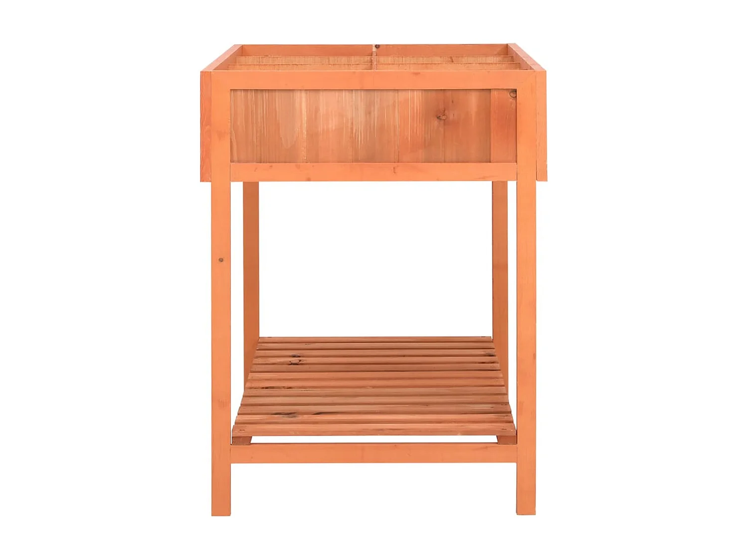 Floreira para ervas aromáticas 80x60x80 cm abeto maciço