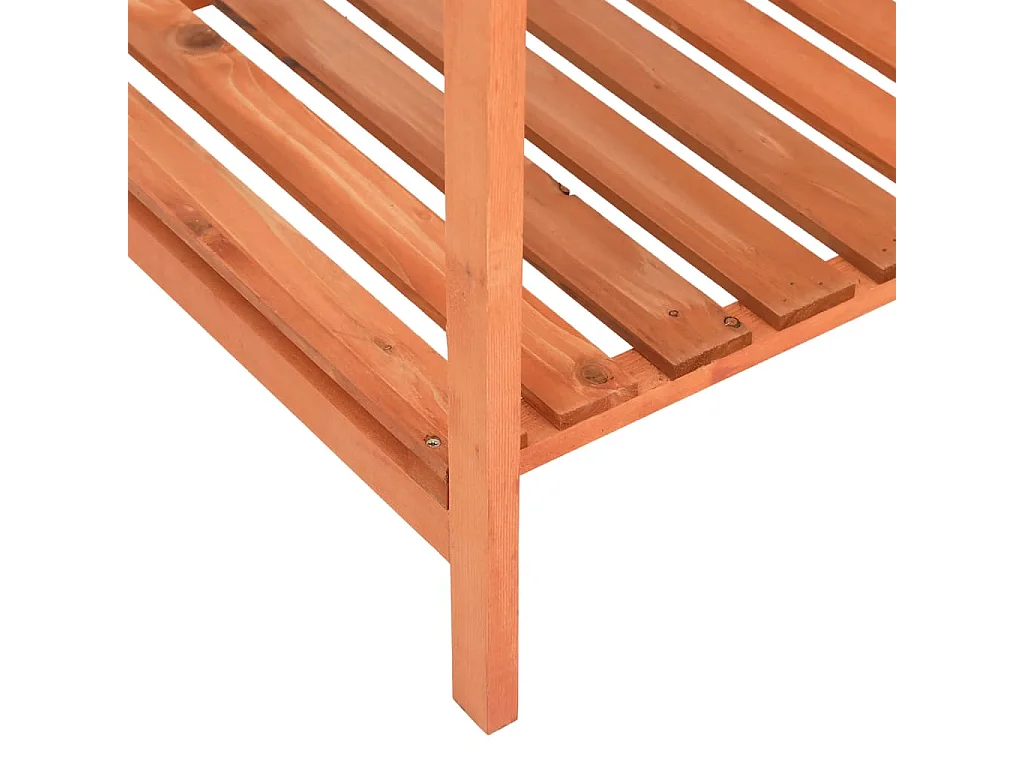 Floreira para ervas aromáticas 80x60x80 cm abeto maciço