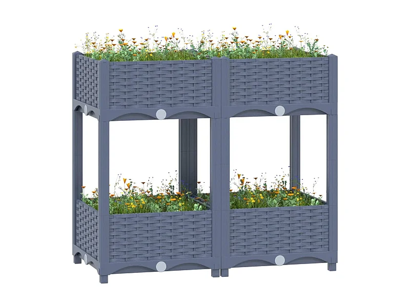 Arriate 80x40x71 cm polipropileno