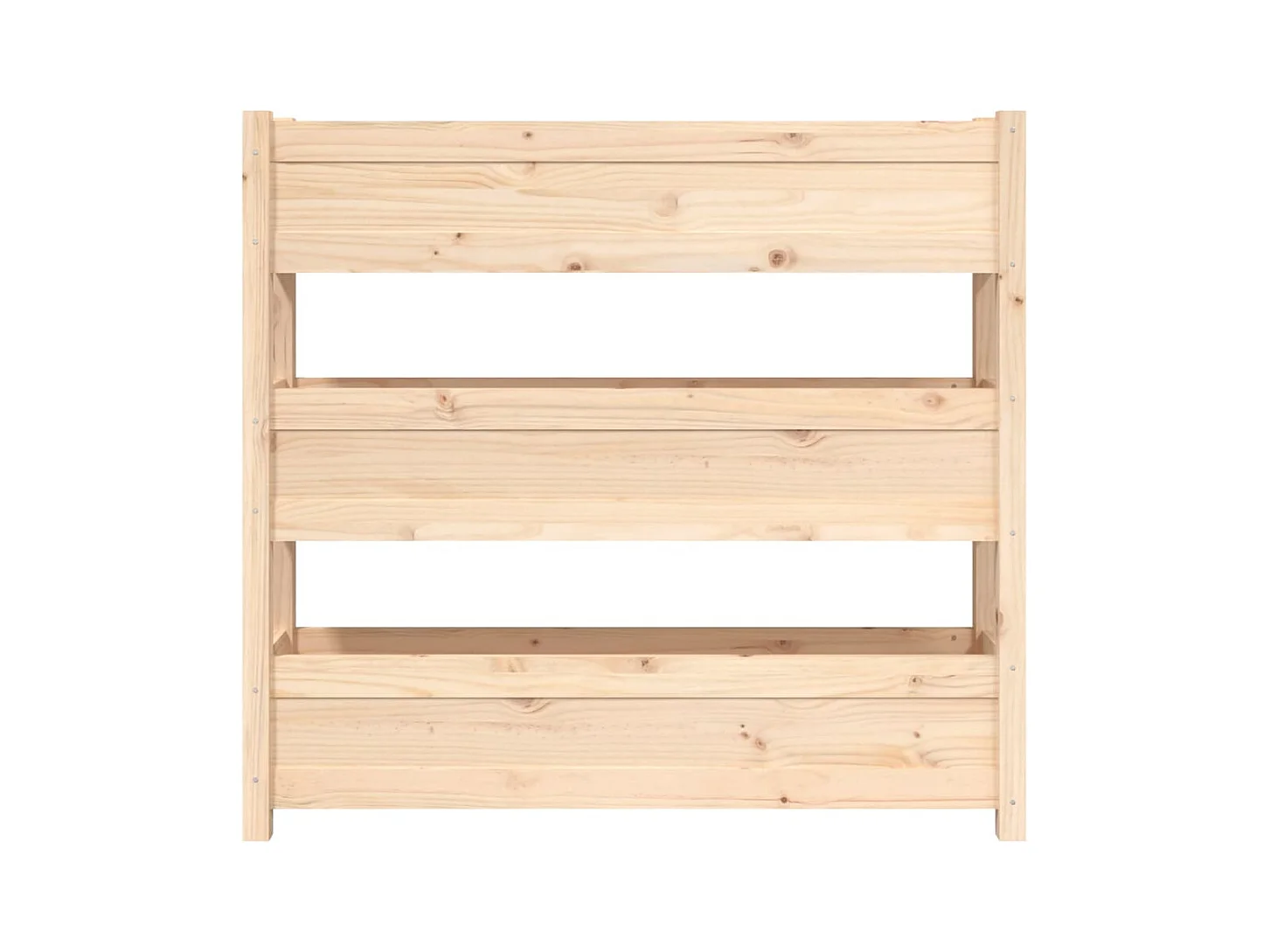 Jardinière 112x25x104,5 cm Bois massif de pin