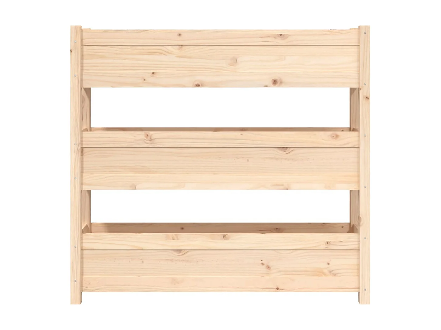 Jardinière 112x25x104,5 cm Bois massif de pin