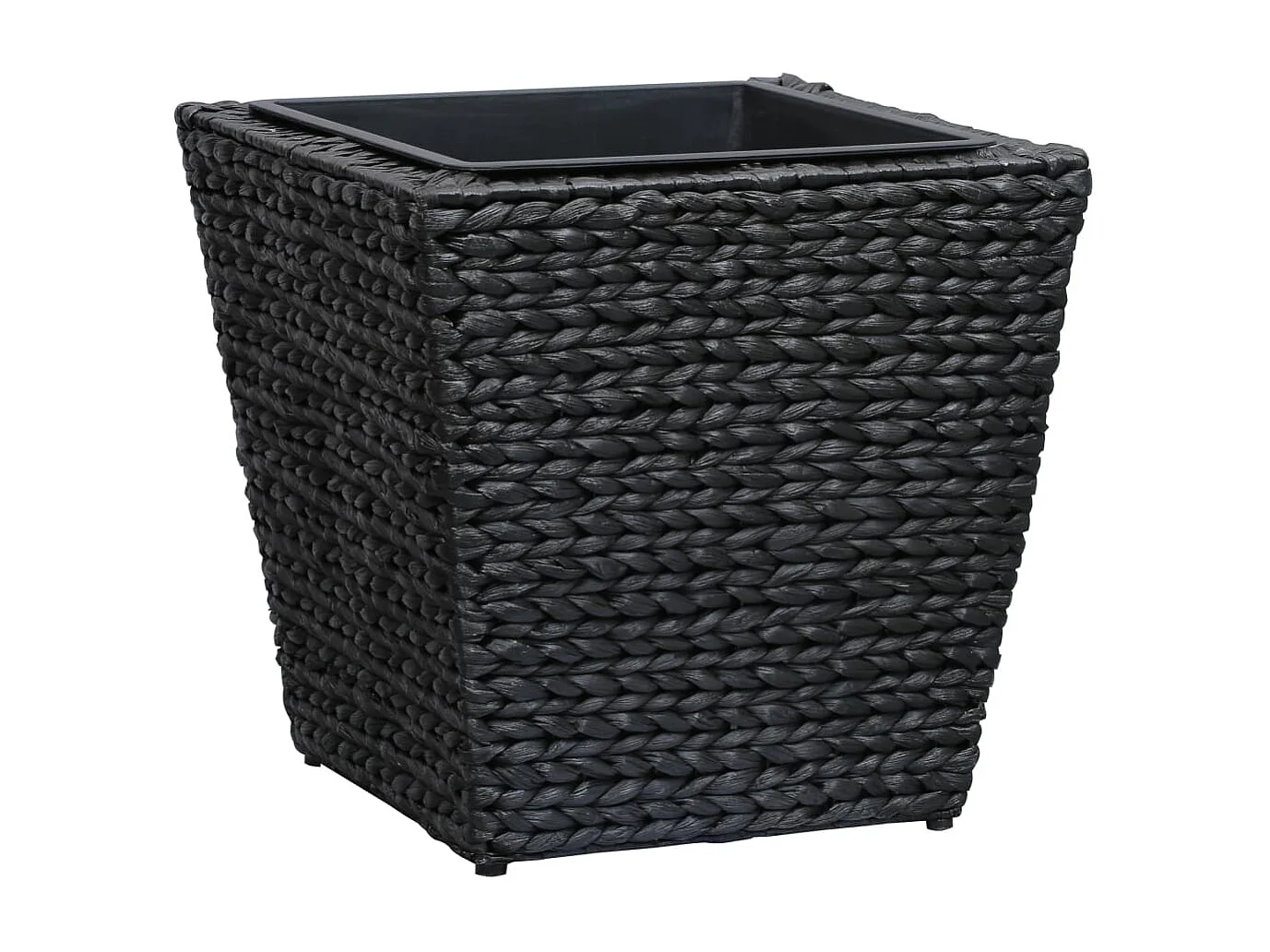 Conjunto de arriates 3 piezas jacinto de agua negro