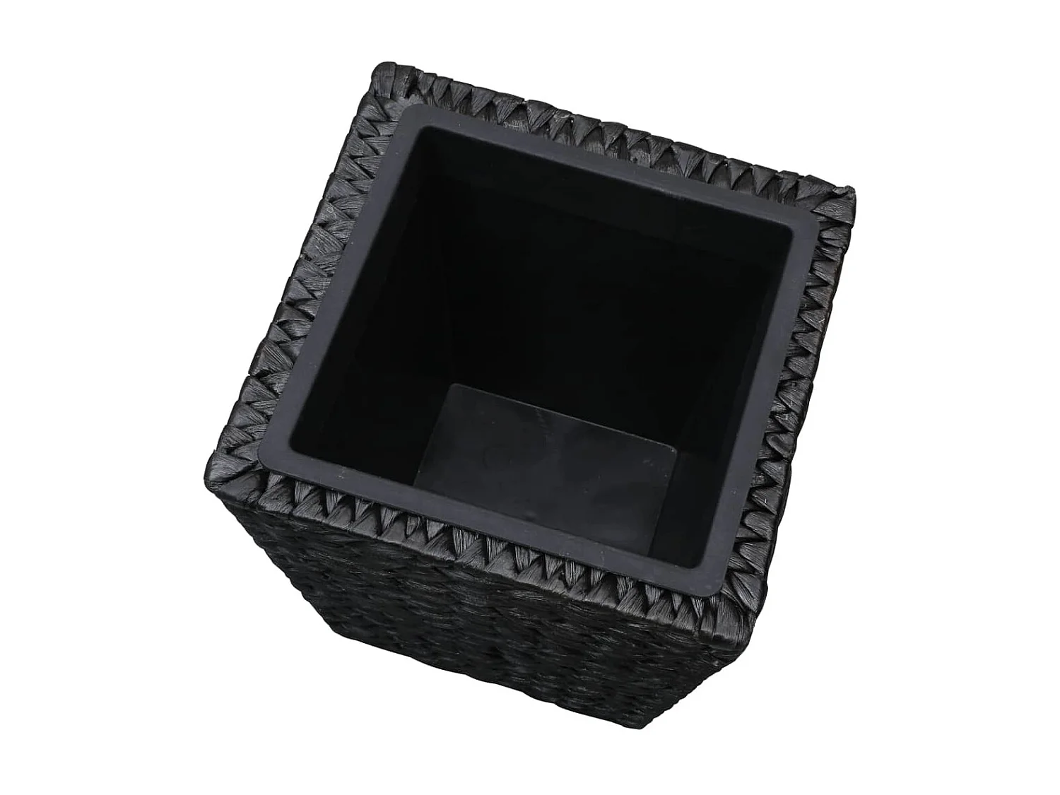 Conjunto de arriates 3 piezas jacinto de agua negro