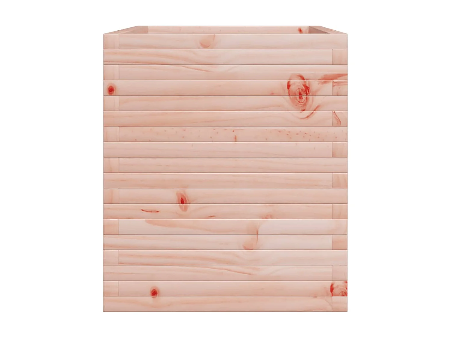 Vaso/floreira de jardim 110x60x72 cm madeira de douglas maciça