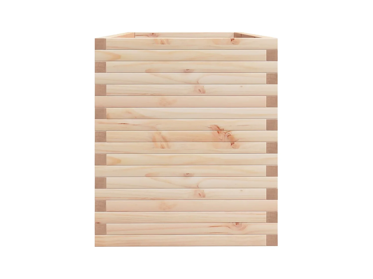 Jardinière 110x60x68,5 cm bois de pin massif