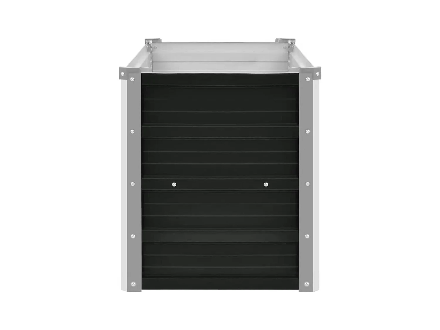 Lit surélevé de jardin Anthracite 160x40x45 cm Acier galvanisé
