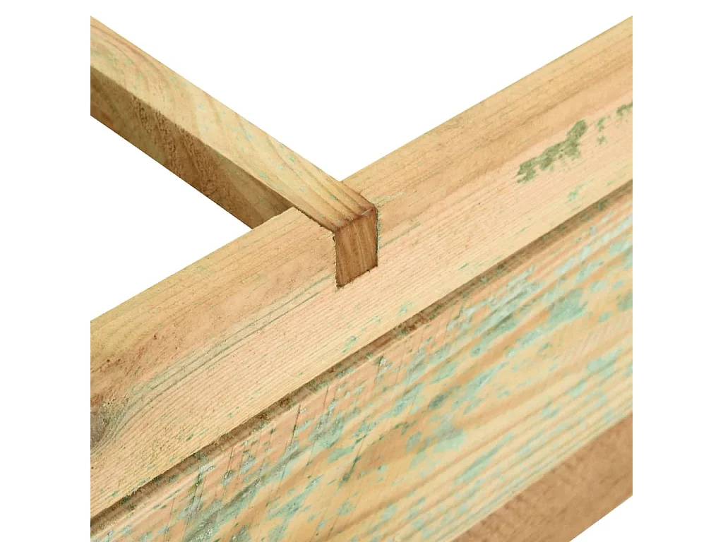 Arriate de madera impregnada 90x90x20 cm