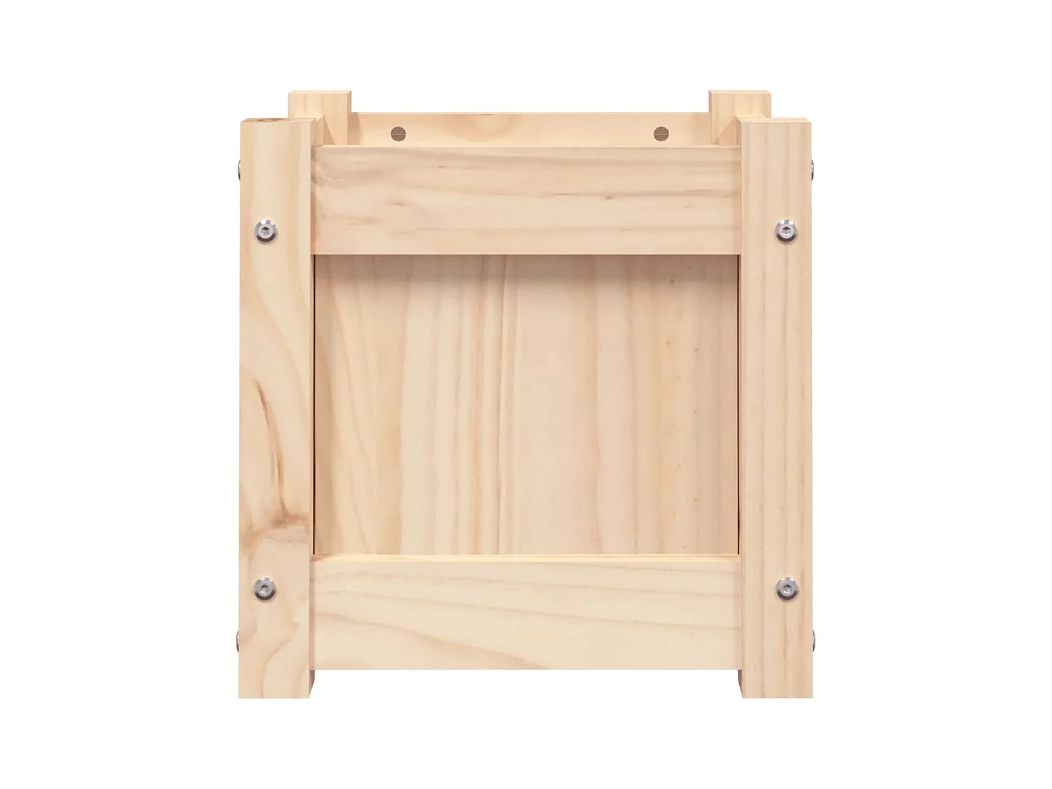 Jardinière 31x31x31 cm bois de pin massif