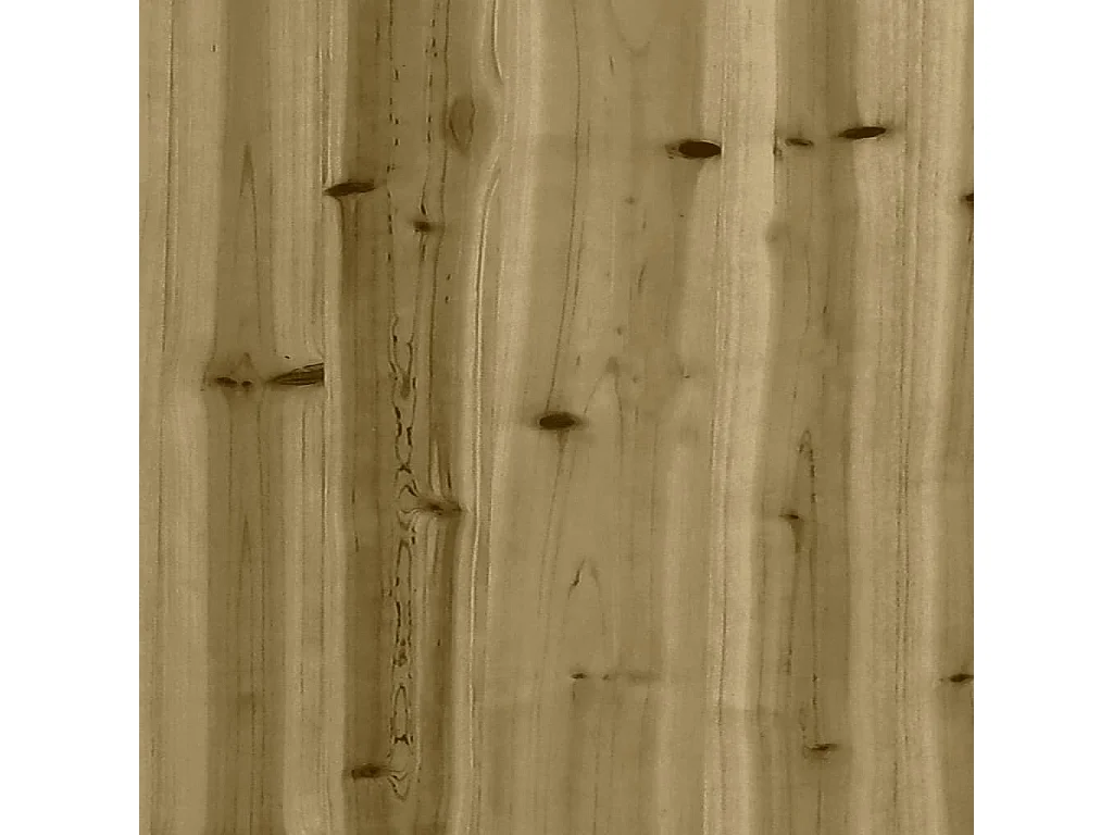 Jardinera madera de pino impregnada 90x60x72 cm