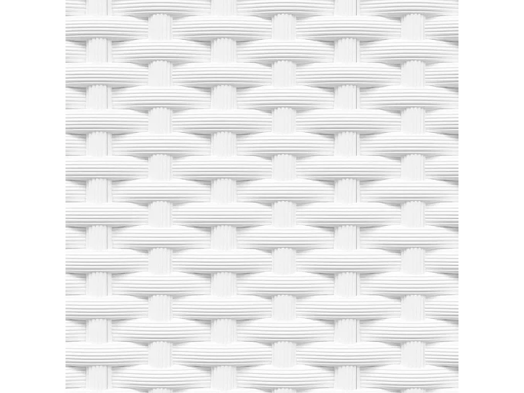 Jardinières 4 pièces blanc 30x30x37 cm polypropylène