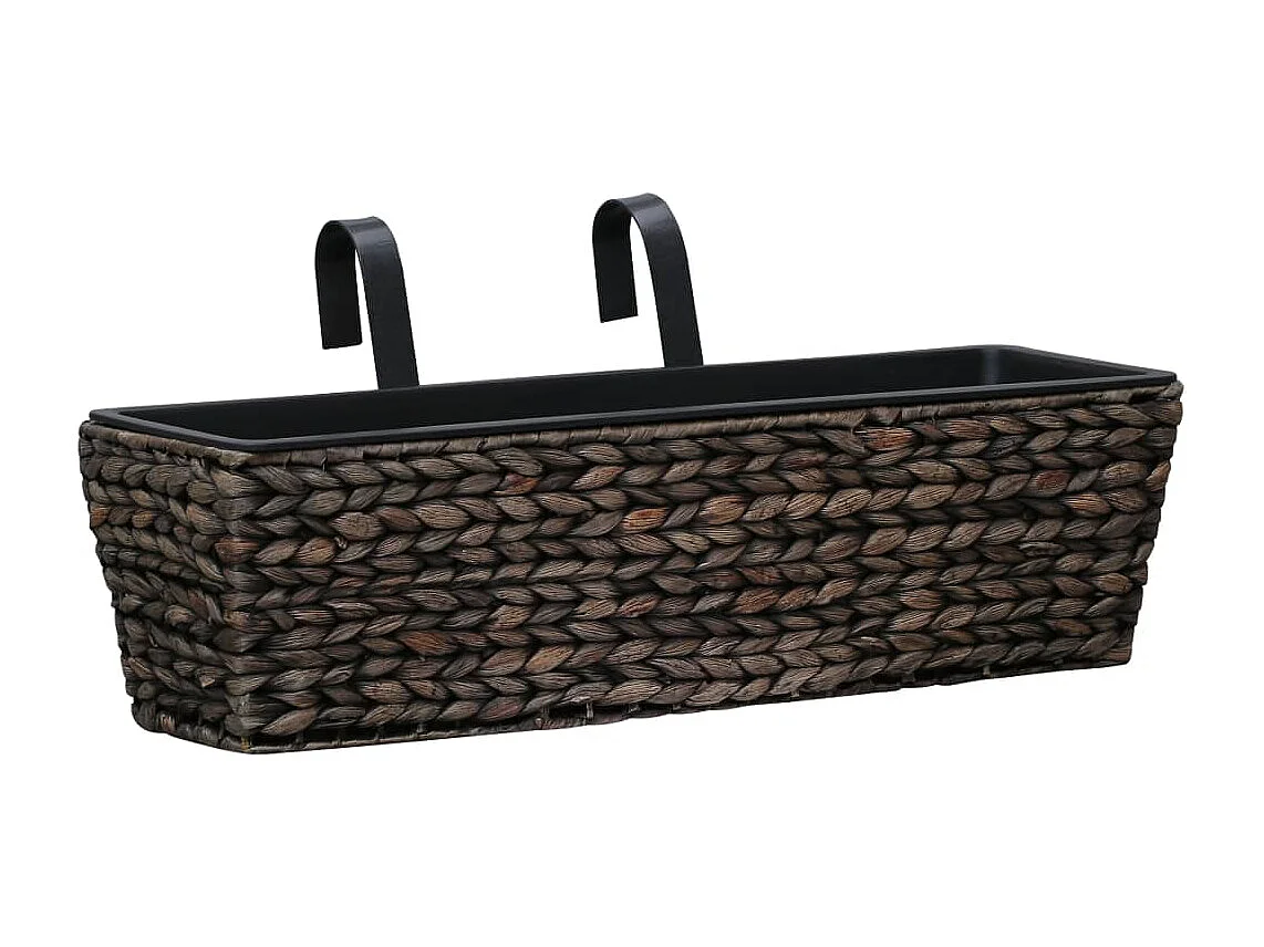 Jardinières 2 pièces Jacinthe d'eau Marron