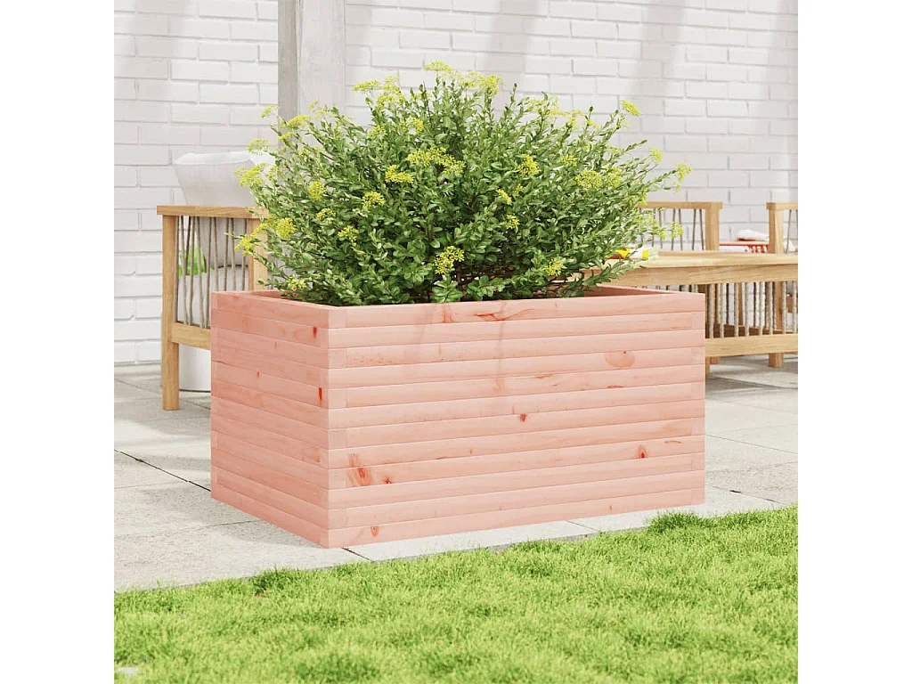 Jardinière 90x60x46 cm bois massif de douglas
