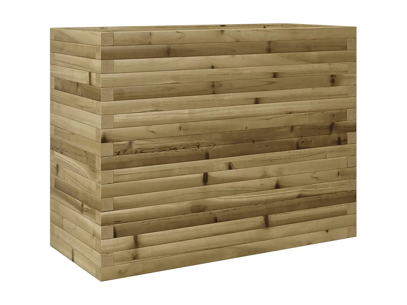 Jardinière 90x40x68,5 cm bois de pin imprégné
