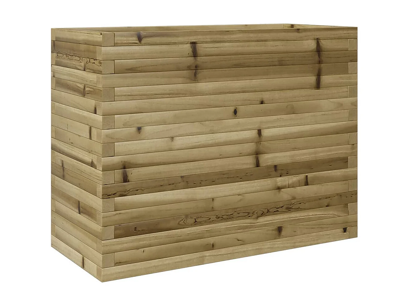 Jardinière 90x40x68,5 cm bois de pin imprégné