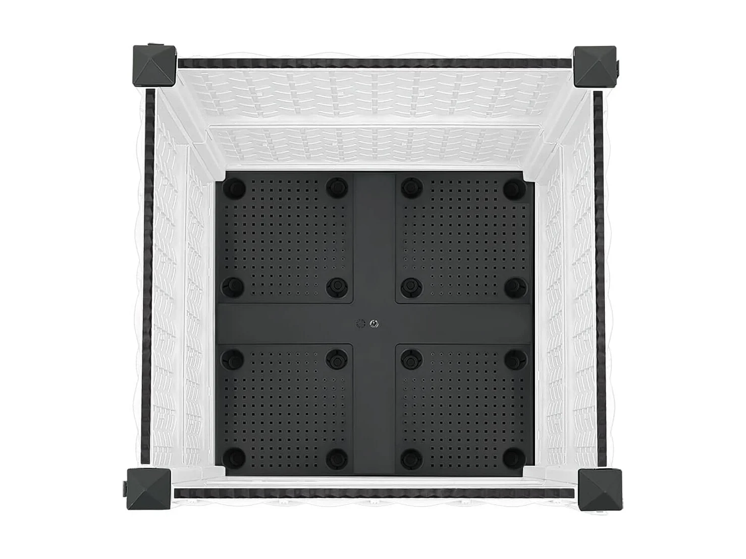 Arriate polipropileno 40x40x38 cm