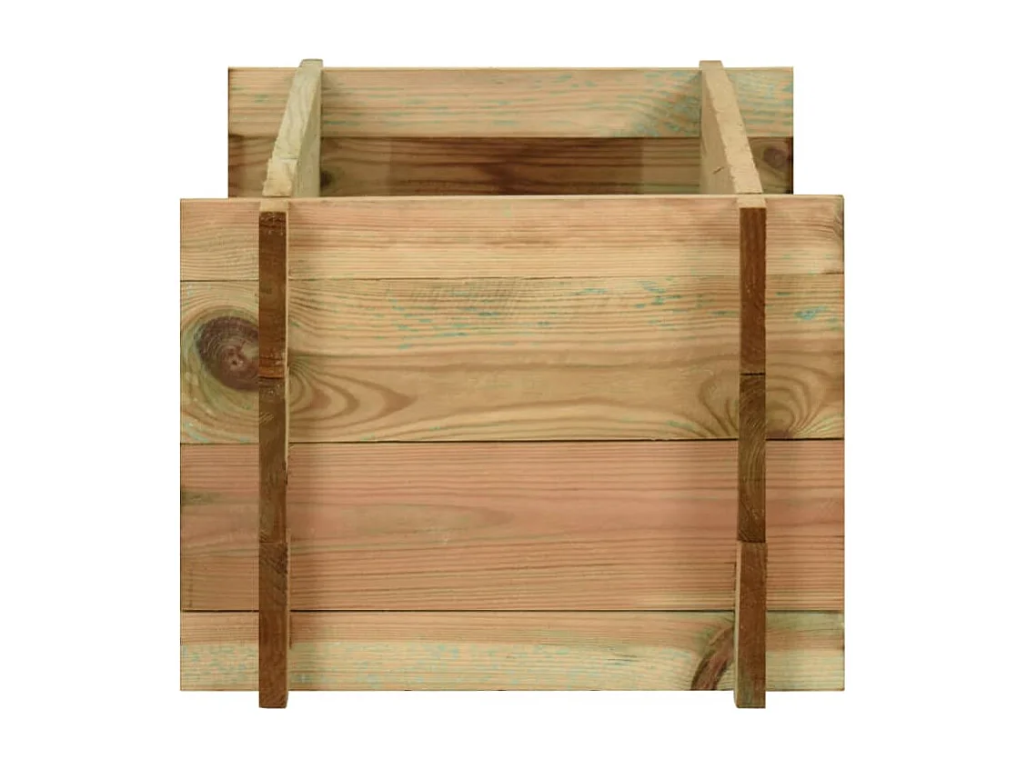 Jardinière surélevée pour légumes Bois de pin imprégné 80 cm