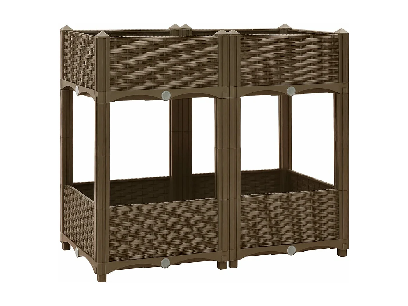 Lit surélevé 80x40x71 cm Polypropylène