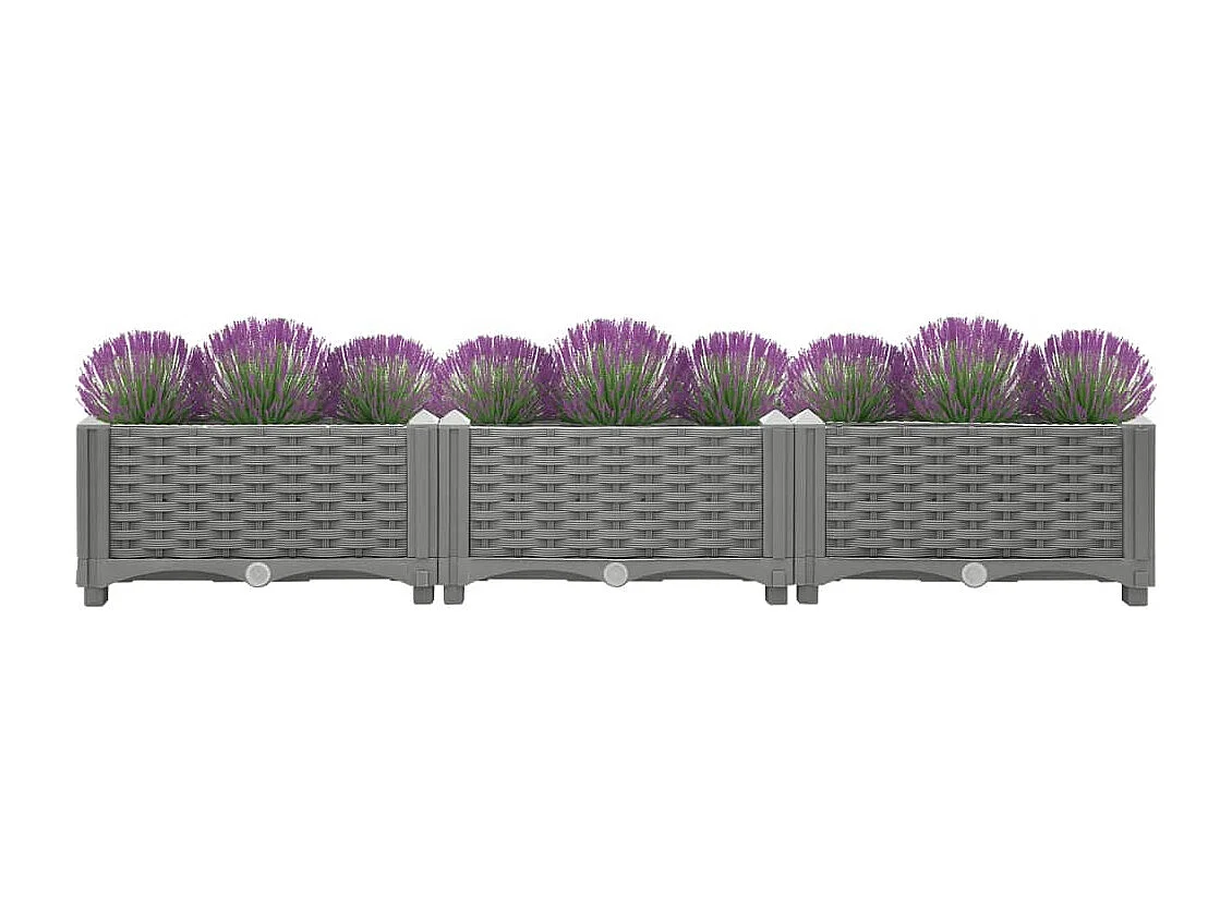 Arriate polipropileno 120x40x23 cm