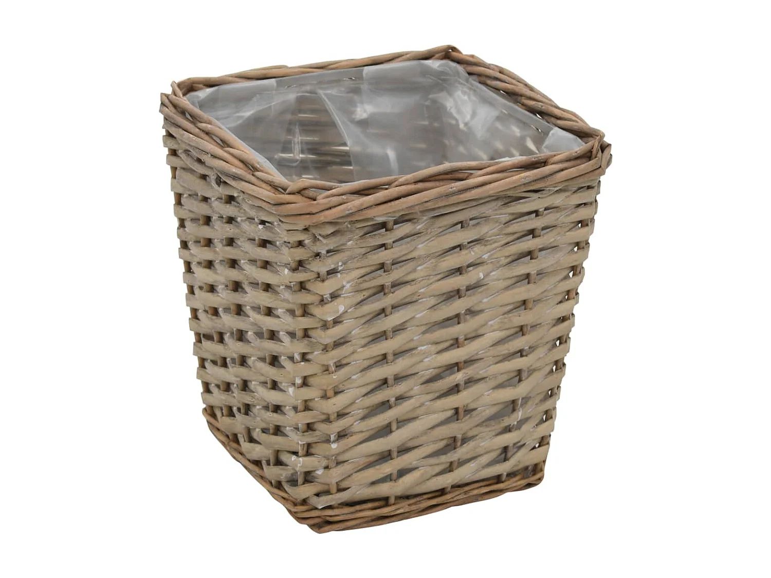 Cestos para vasos 3 peças vime com forro em PE